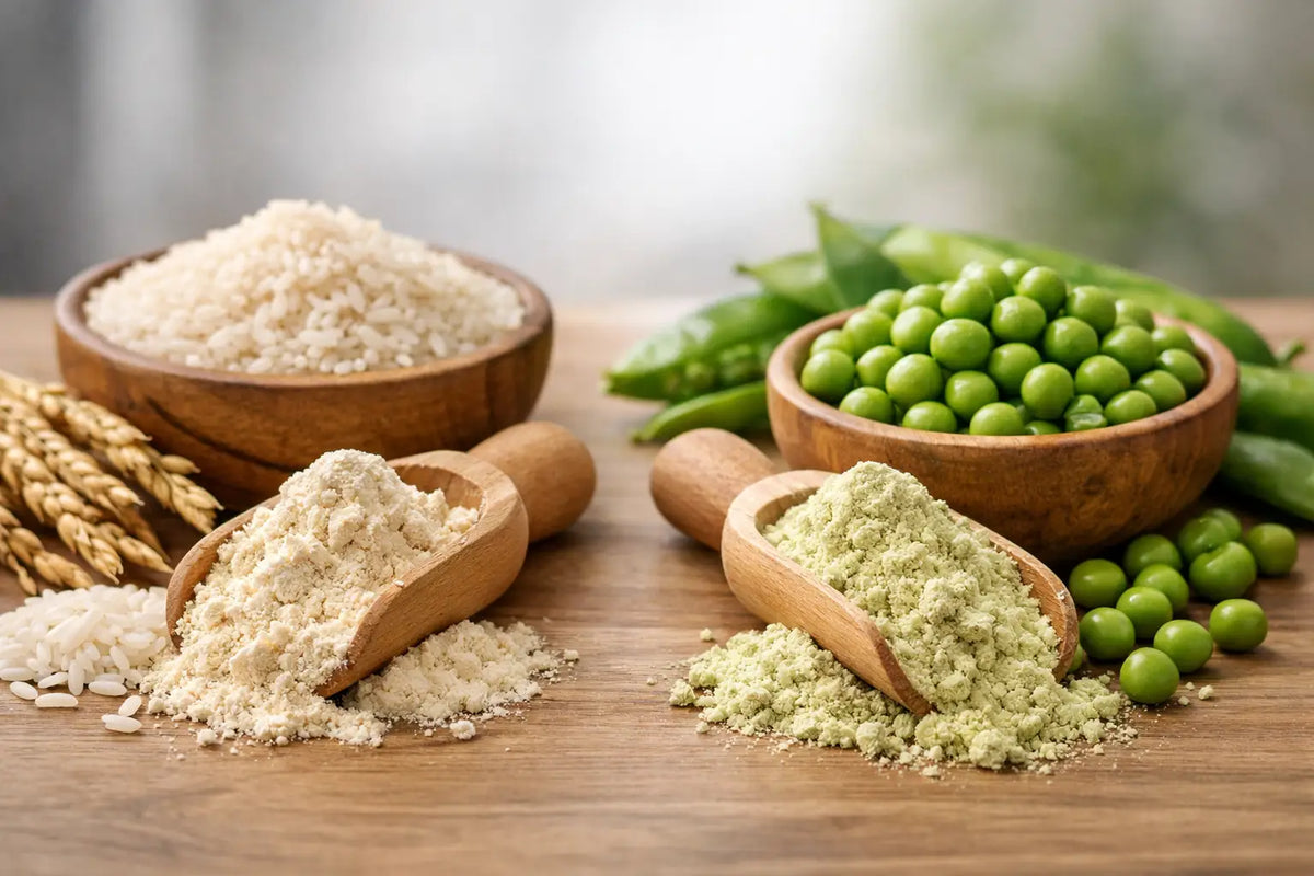 Pirinç Proteini Bezelye Proteini Karşılaştırması