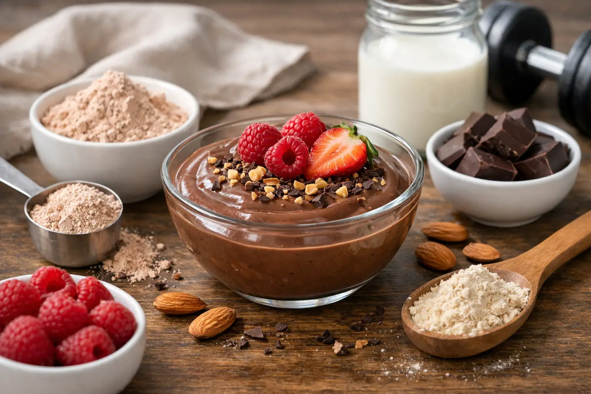 Şekersiz Proteinli Puding Nasıl Hazırlanır?