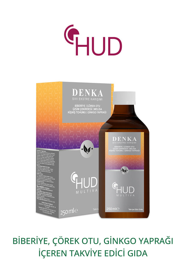 HUD Multiva Denka 250 ml | Biberiye ve Ginkgo İçeren Takviye