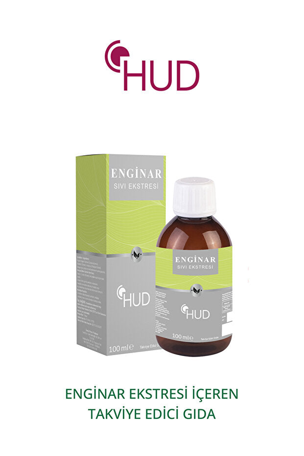 HUD Enginar Sıvı Ekstresi 100 ml | Bitkisel Takviye