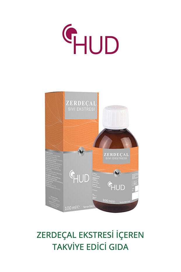HUD Zerdeçal Sıvı Ekstresi 100 ml | Bitkisel Takviye
