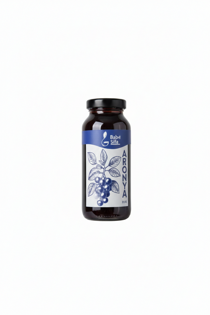 %100 Doğal Aronya Suyu 500 ml - Soğuk Sıkım (Cold Press) Antioksidan Kaynağı