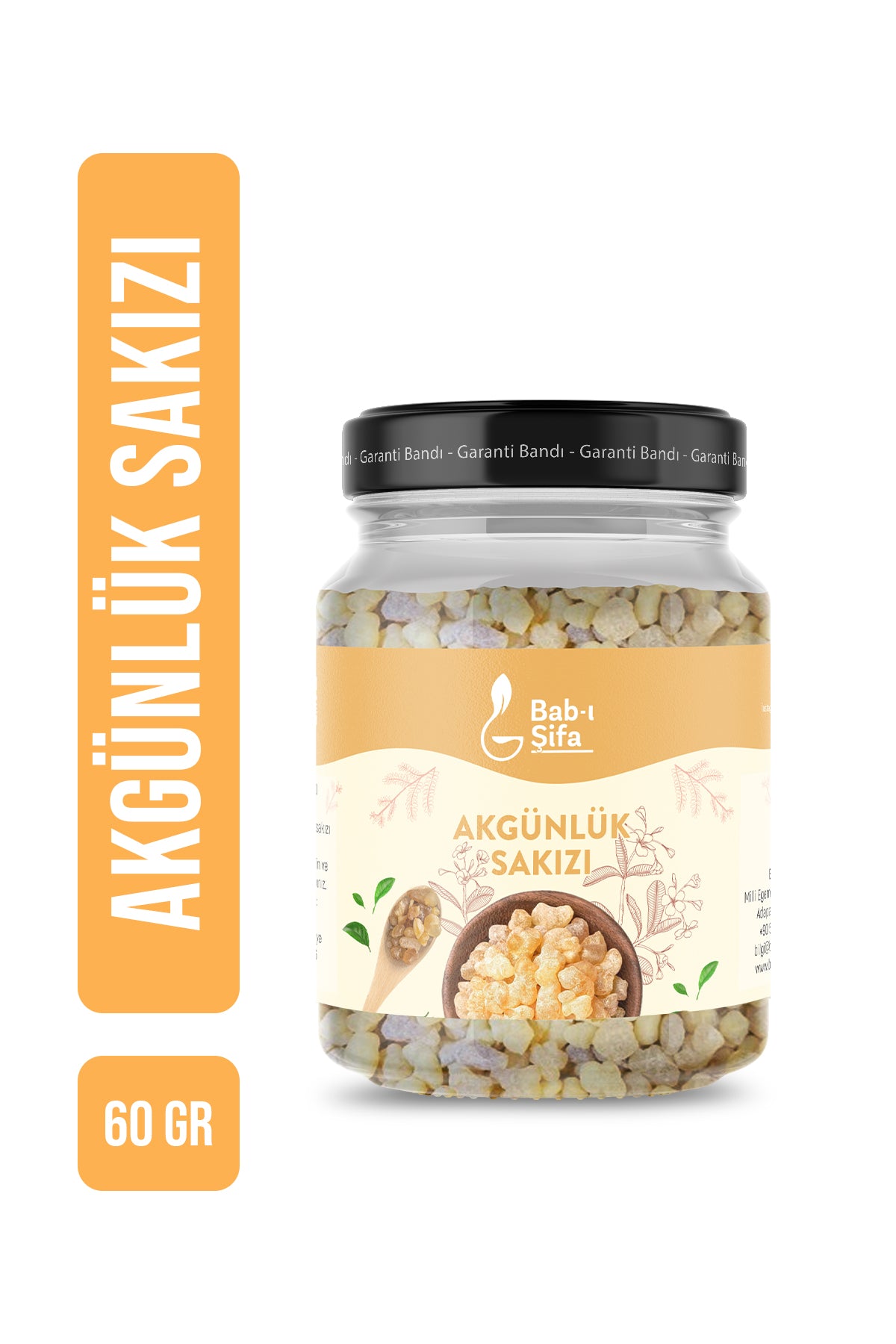 Akgünlük sakızı Premium Akgünlük Sakızı (Boswellia Serrata) - %100 Saf ve Doğal - 60 gr