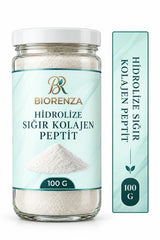 Hidrolize Sığır Kolajen Peptit Tozu 100 g – İçecek ve Smoothie Tarifleri İçin