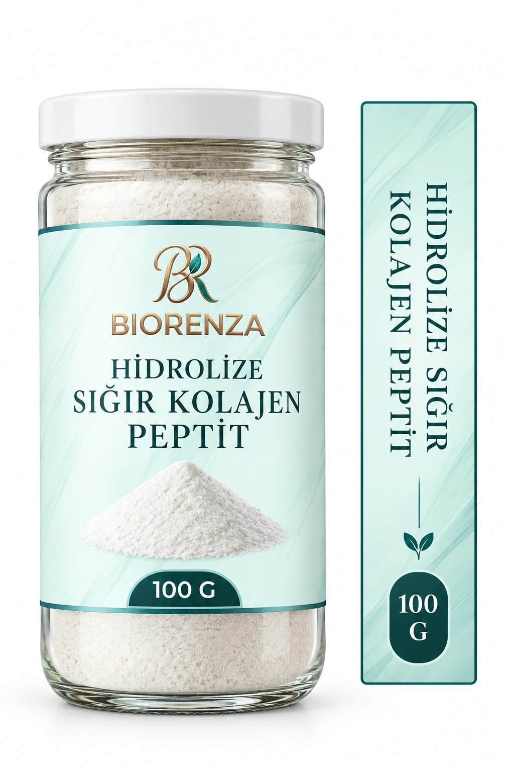 Hidrolize Sığır Kolajen Peptit Tozu 100 g – İçecek ve Smoothie Tarifleri İçin