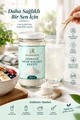 Hidrolize Sığır Kolajen Peptit Tozu 100 g – İçecek ve Smoothie Tarifleri İçin
